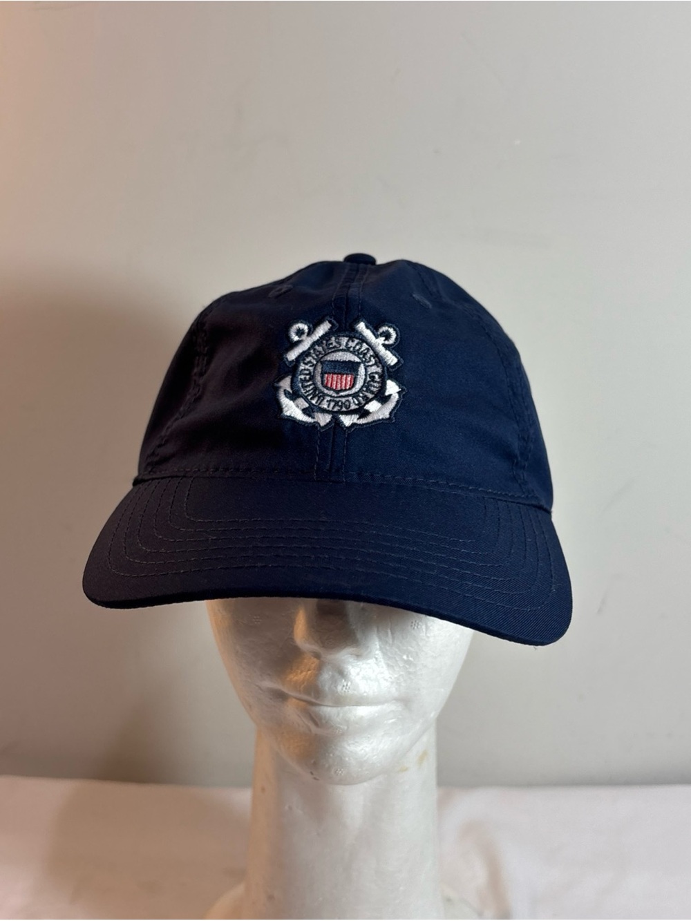 U S Coast Guard Embroidered Crest Baseball Cap - legacy. 8/16 - Picture 4 of 10